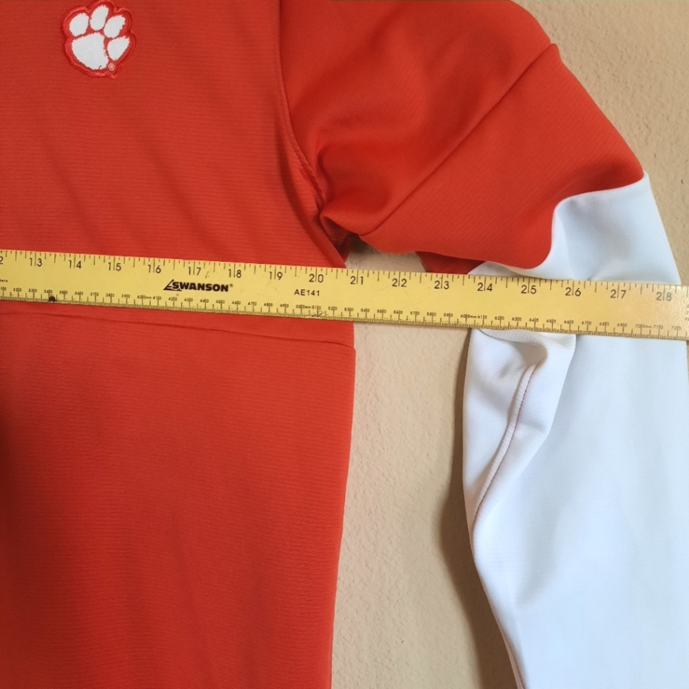 Clemson Tigers Nike Coach Orange White Fan Gear Football Sports Jersey - Picture 3 of 8